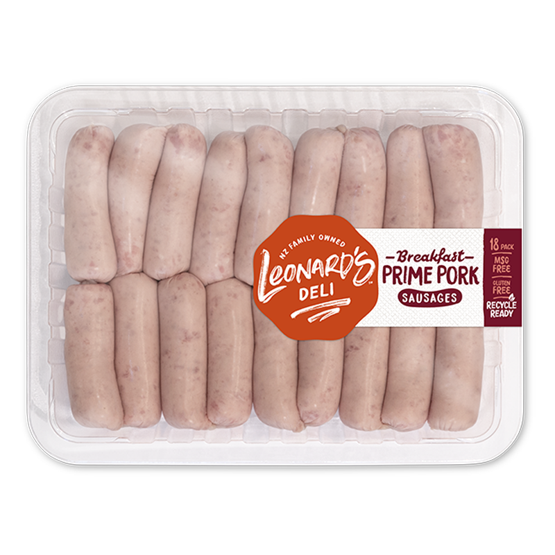 Breakfast Prime Pork Sausages Breakfast Prime Pork Sausages