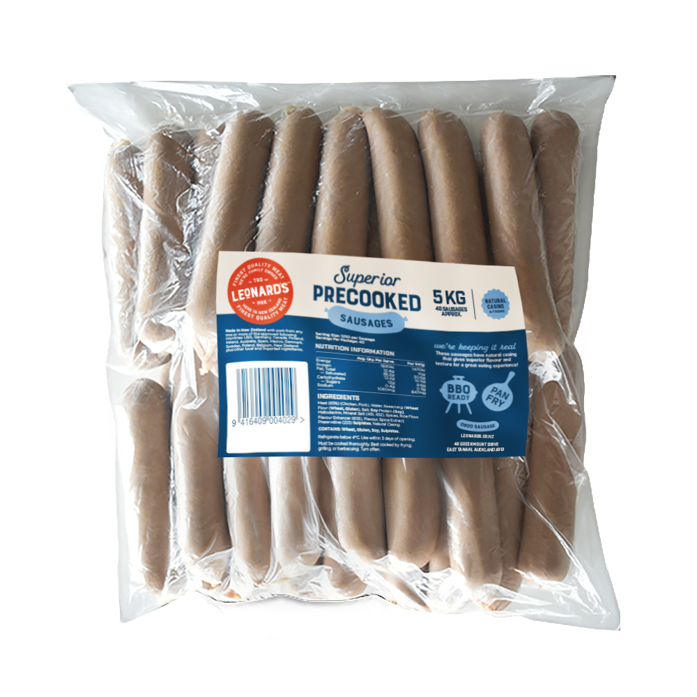 Superior Precooked Sausages Natural Casing 6 Superior Precooked Sausages Natural Casing 6