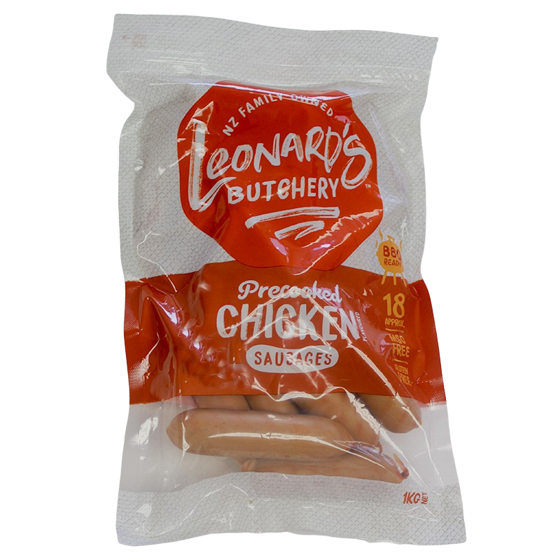 Precooked Chicken Flavoured Sausages Precooked Chicken Flavoured Sausages
